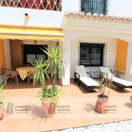 Pueblo Del Parque 3 - Terraza Soleada Con Jardin - Piscina Y Playa - Urbanizacion Tranquila Daire Benalmádena Dış mekan fotoğraf