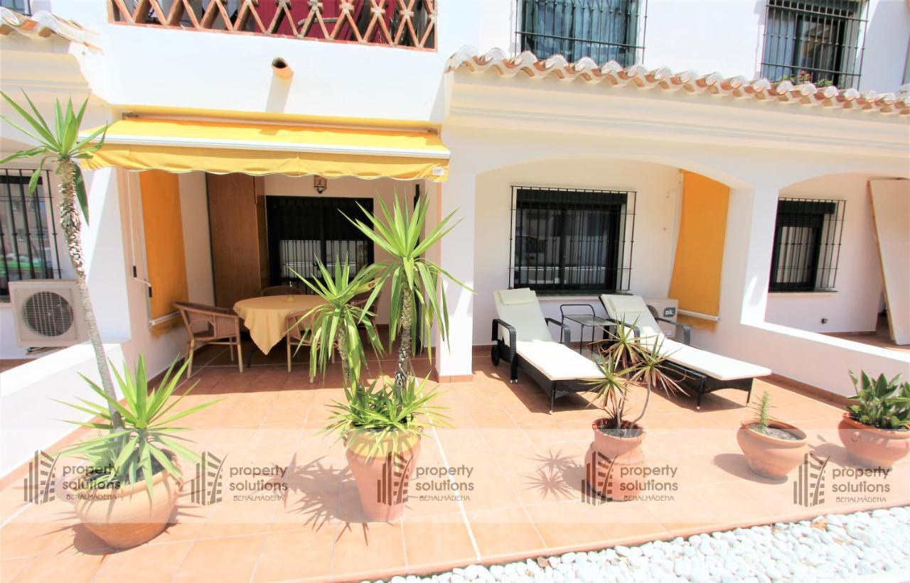 Pueblo Del Parque 3 - Terraza Soleada Con Jardin - Piscina Y Playa - Urbanizacion Tranquila Daire Benalmádena Dış mekan fotoğraf
