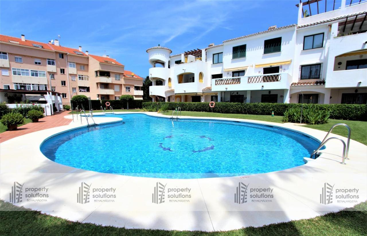 Pueblo Del Parque 3 - Terraza Soleada Con Jardin - Piscina Y Playa - Urbanizacion Tranquila Daire Benalmádena Dış mekan fotoğraf