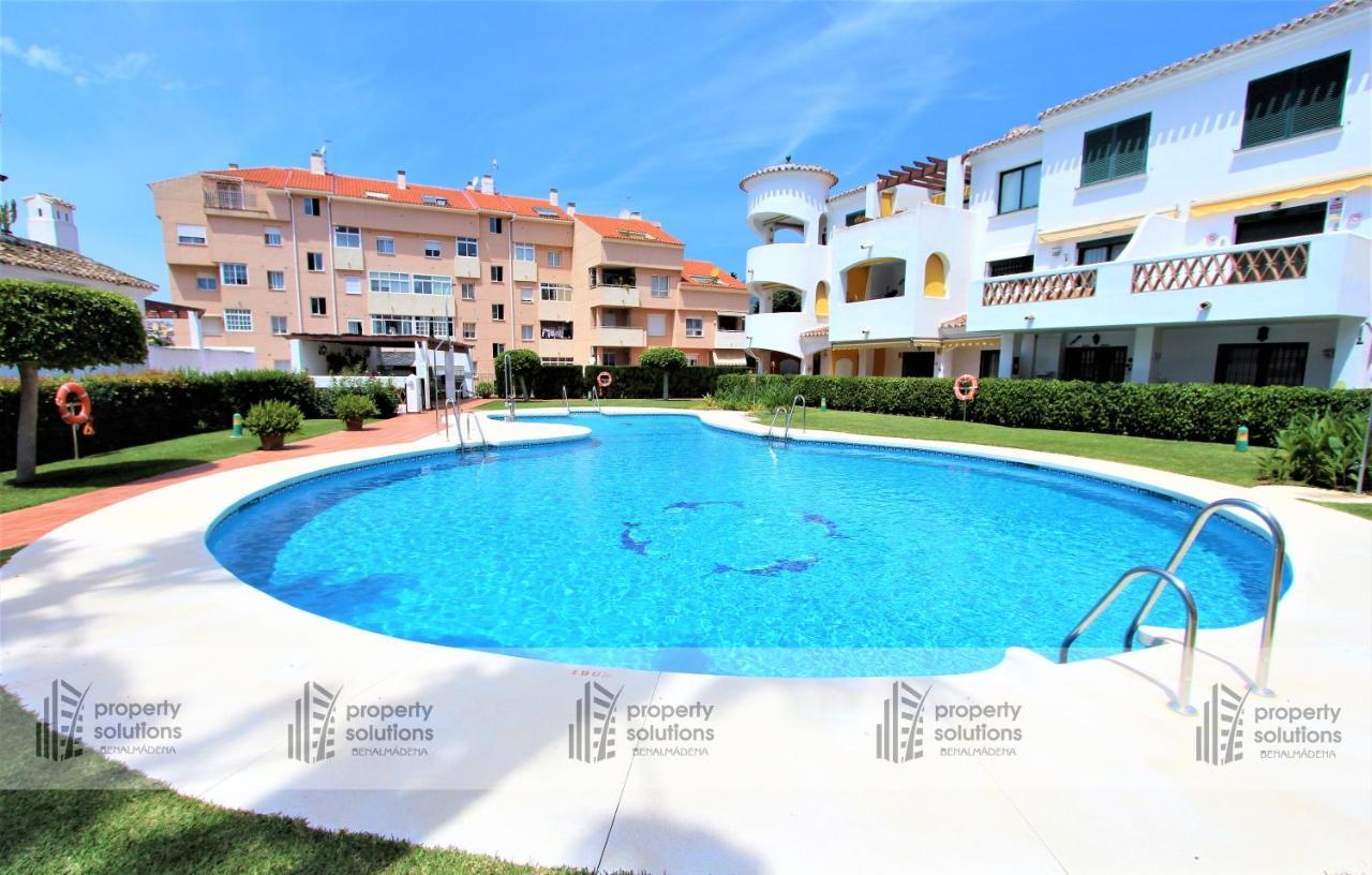 Pueblo Del Parque 3 - Terraza Soleada Con Jardin - Piscina Y Playa - Urbanizacion Tranquila Daire Benalmádena Dış mekan fotoğraf