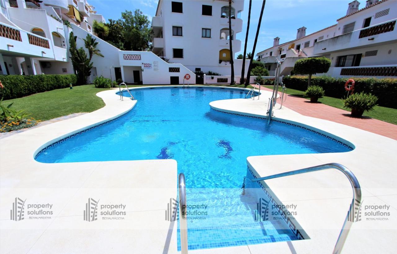 Pueblo Del Parque 3 - Terraza Soleada Con Jardin - Piscina Y Playa - Urbanizacion Tranquila Daire Benalmádena Dış mekan fotoğraf