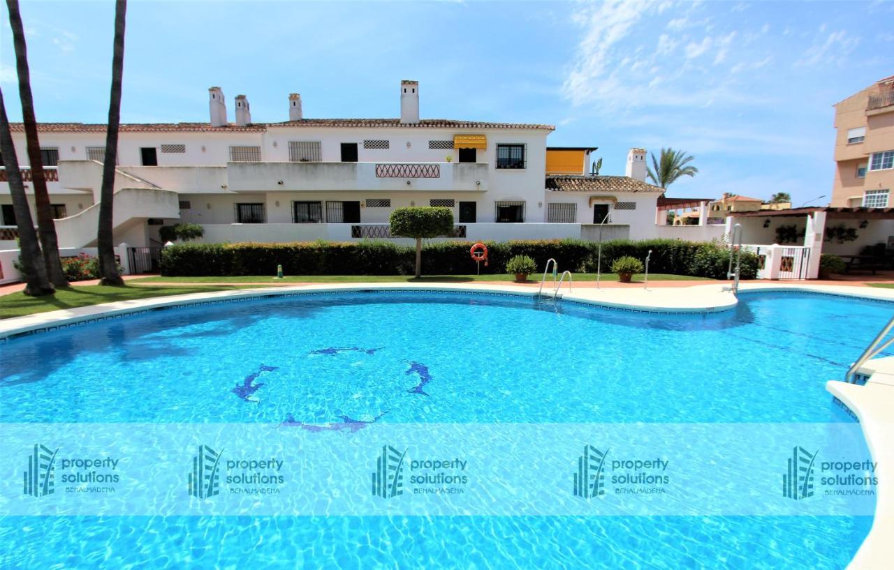Pueblo Del Parque 3 - Terraza Soleada Con Jardin - Piscina Y Playa - Urbanizacion Tranquila Daire Benalmádena Dış mekan fotoğraf