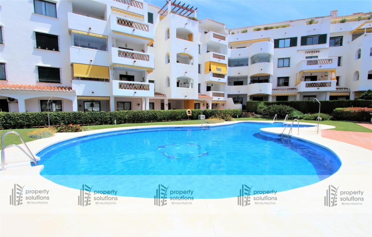 Pueblo Del Parque 3 - Terraza Soleada Con Jardin - Piscina Y Playa - Urbanizacion Tranquila Daire Benalmádena Dış mekan fotoğraf