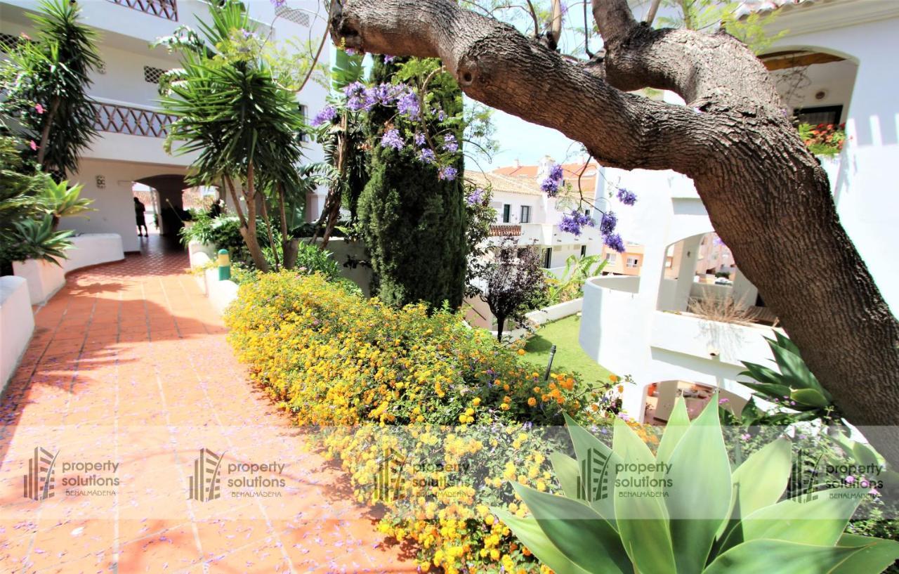 Pueblo Del Parque 3 - Terraza Soleada Con Jardin - Piscina Y Playa - Urbanizacion Tranquila Daire Benalmádena Dış mekan fotoğraf