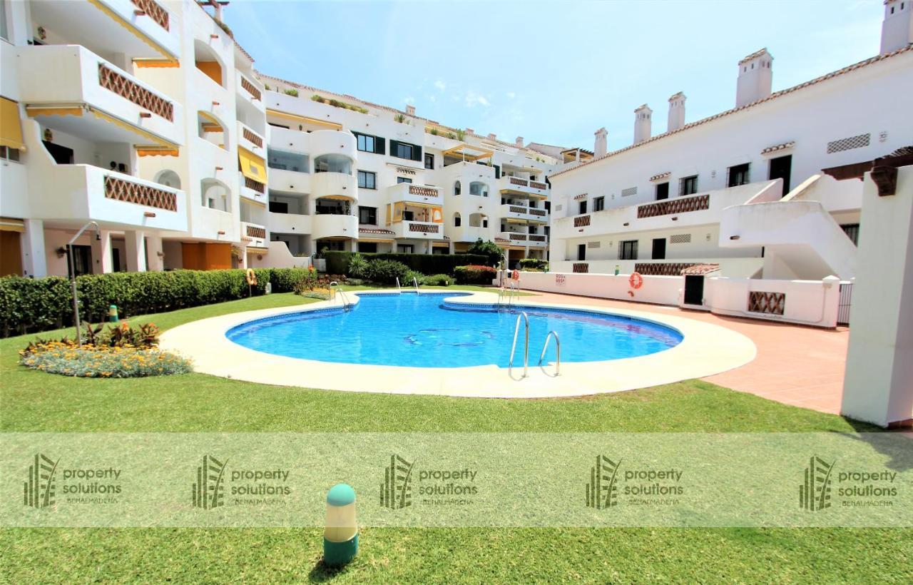 Pueblo Del Parque 3 - Terraza Soleada Con Jardin - Piscina Y Playa - Urbanizacion Tranquila Daire Benalmádena Dış mekan fotoğraf