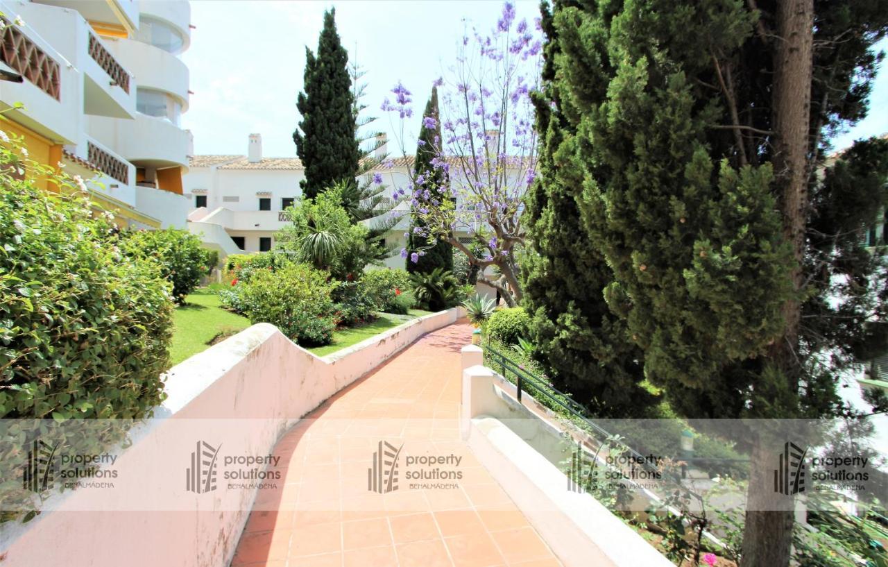 Pueblo Del Parque 3 - Terraza Soleada Con Jardin - Piscina Y Playa - Urbanizacion Tranquila Daire Benalmádena Dış mekan fotoğraf