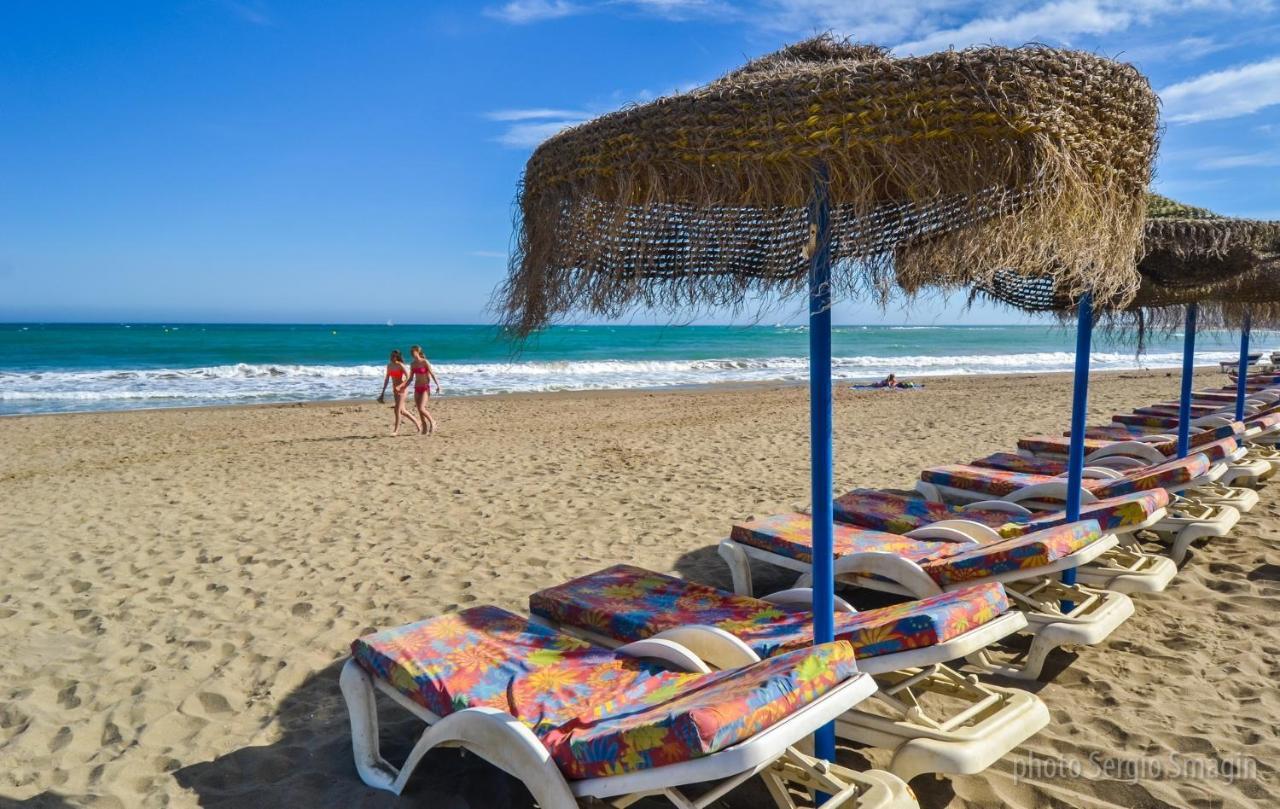 Pueblo Del Parque 3 - Terraza Soleada Con Jardin - Piscina Y Playa - Urbanizacion Tranquila Daire Benalmádena Dış mekan fotoğraf